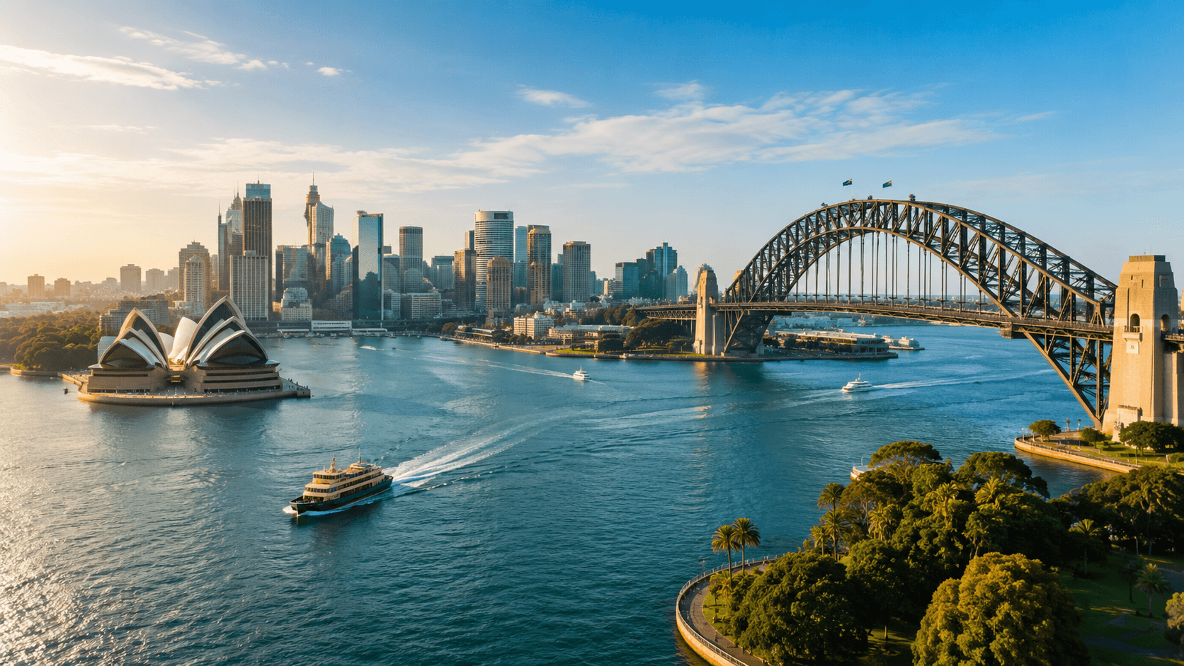 Sydney Harbour skyline